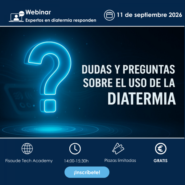 WEBINAR: Expertos en Diatermia responden- Vía Zoom -11-septiembre-2026 WEBINAR: Expertos en Diatermia responden- Vía Zoom -11-septiembre-2026